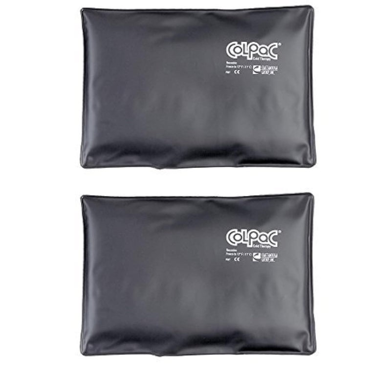 Chattanooga ColPac Clinical Grade Black Urethane Ice Pack Standard 10x135 Inch 2 Count Pack of 1